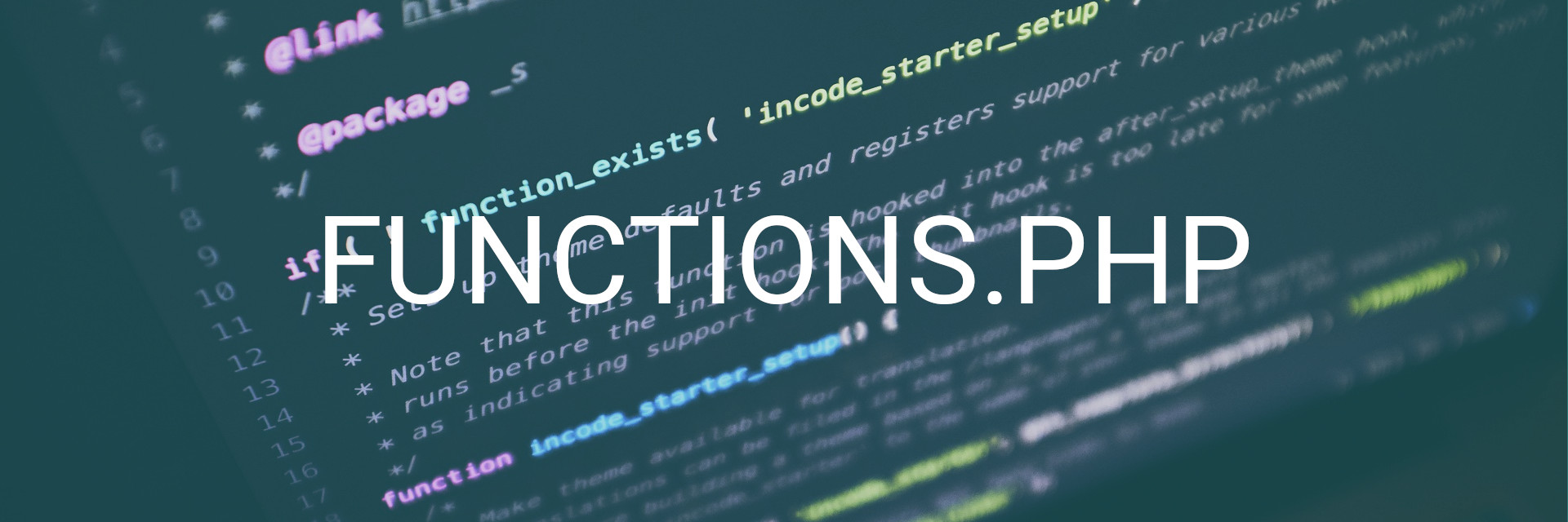 Code functions.php