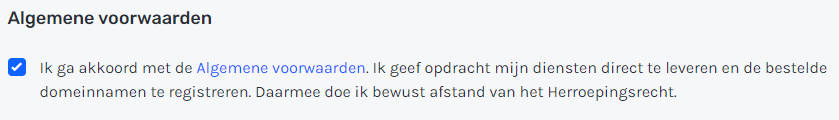 Afbeelding over de algemene voorwaarden van Cloud86